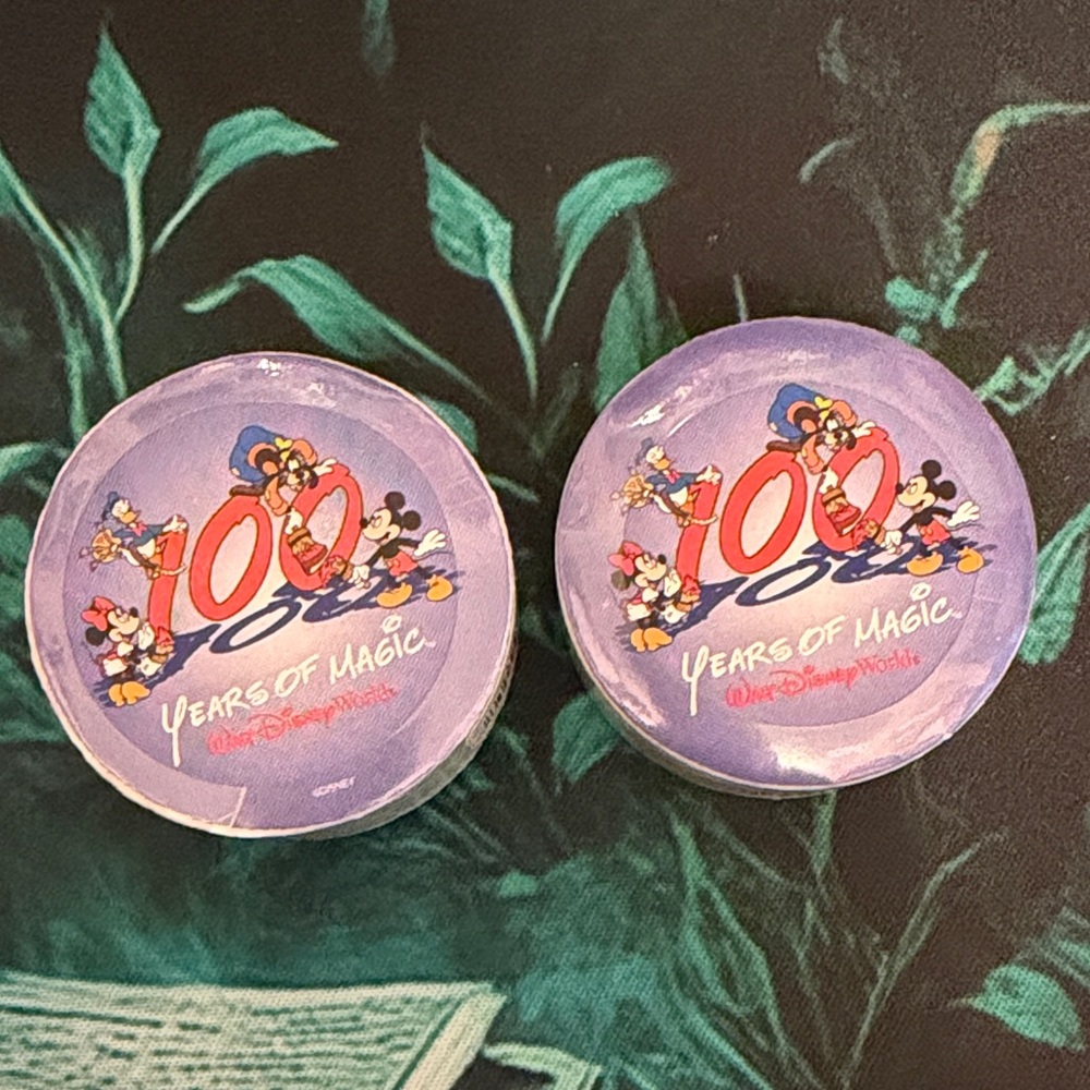 Disney Purple 100 Years of Magic Collectible Magic Towels
